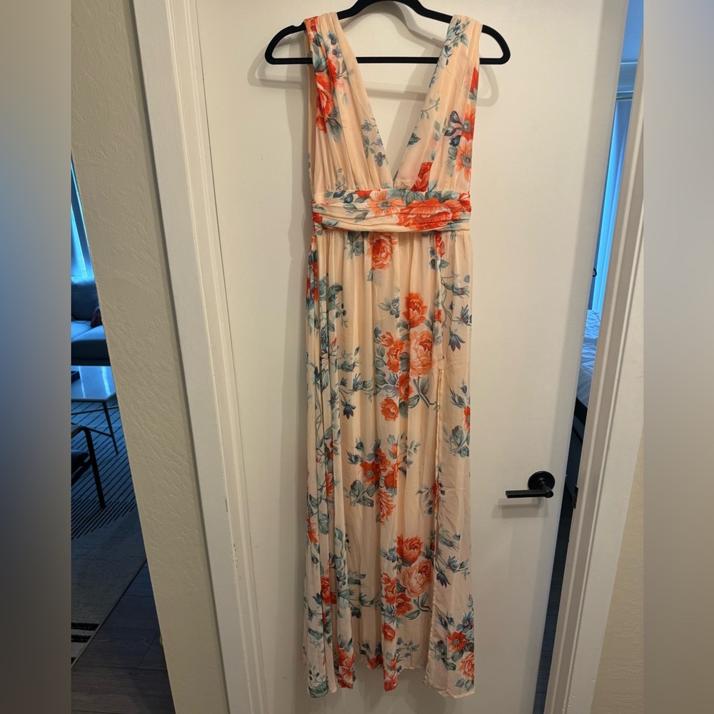 Floral maxi dress